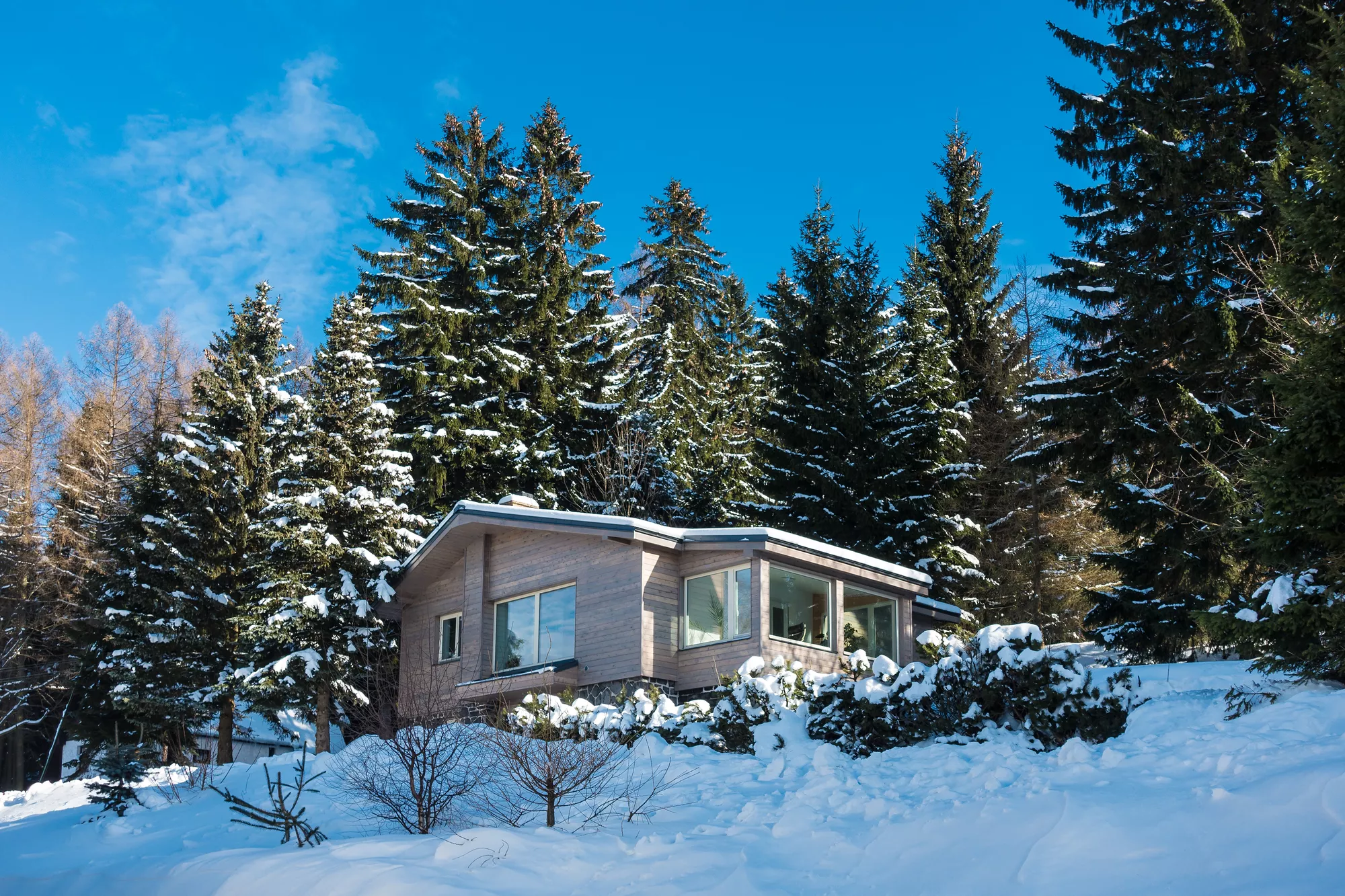 Vakantieparken in een wintersportgebied