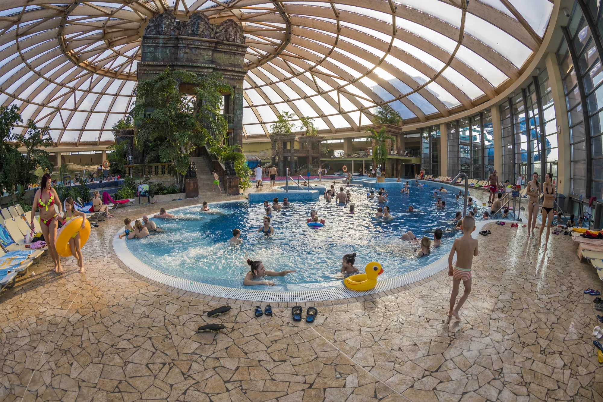 Vakantieparken met subtropisch zwembad